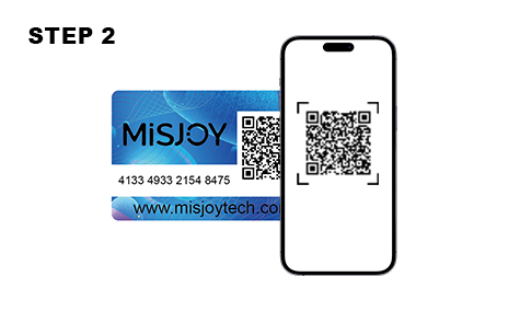 Scan the authentic QR code with your smartphone to get the results